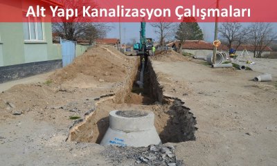 BEYLİKOVA KANALİZASYON VE ALT YAPI ÇALIŞMALARI TAMAMLANDI