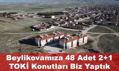 BEYLİKOVA 48 ADET 2+1 TOKİ KONUTLARI