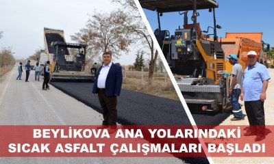 BEYLİKOVA TÜM SOKAKLARI ASFALTLANDI