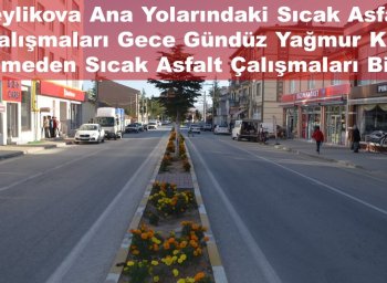 BEYLİKOVA TÜM SOKAKLARI ASFALTLANDI