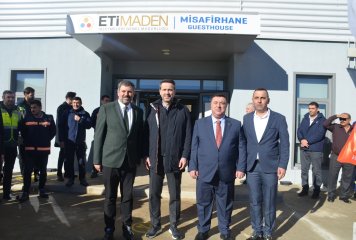 Beylikova Florit, Barit ve Nadir Toprak Elementleri İşletme Tesisimizi Enerji ve Tabii Kaynaklar Bakanımız Sayın Alparslan Bayraktar ziyaret etti.