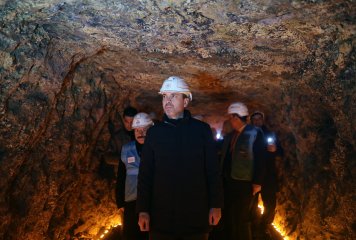 Beylikova Florit, Barit ve Nadir Toprak Elementleri İşletme Tesisimizi Enerji ve Tabii Kaynaklar Bakanımız Sayın Alparslan Bayraktar ziyaret etti.