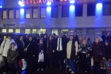 Beylikova Belediyesinin kadınlara özel düzenlediği Kapadokya gezisinin ikinci hafta ikinci tur otobüslerimiz belediyemiz önünden hareket etti.