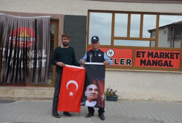 Beylikova bayraklarla donatılacak