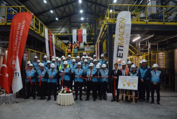 Eti Maden Beylikova Nadir Toprak Elementleri Pilot Tesisimiz, Cumhurbaşkanımız Sn. Recep Tayyip Erdoğan tarafından gerçekleştirilen törenle açıldı