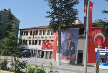 İlçemizi Türk Bayrakları Ve Atatürk'le Süsledik