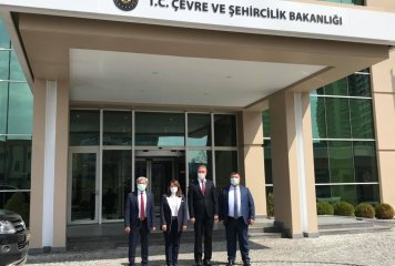 Çevre ve Şehircilik Bakanımız Sn. Murat Kurum 'u Makamında Ziyaret