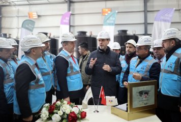 Beylikova Florit, Barit ve Nadir Toprak Elementleri İşletme Tesisimizi Enerji ve Tabii Kaynaklar Bakanımız Sayın Alparslan Bayraktar ziyaret etti.
